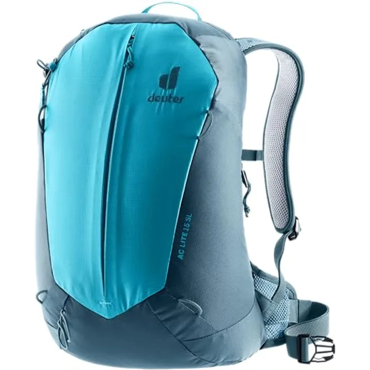 deuter AC Lite 15 SL Damen Wanderrucksack (Modell 2024) mit Aircomfort Netzrücken-System, blau