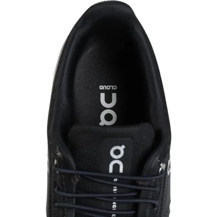 ON Cloud 6, Laufschuhe mit atmungsaktiver Technologie und gepolsterter Dämpfung, schwarz/weiß, Größe 43 – Bild 8