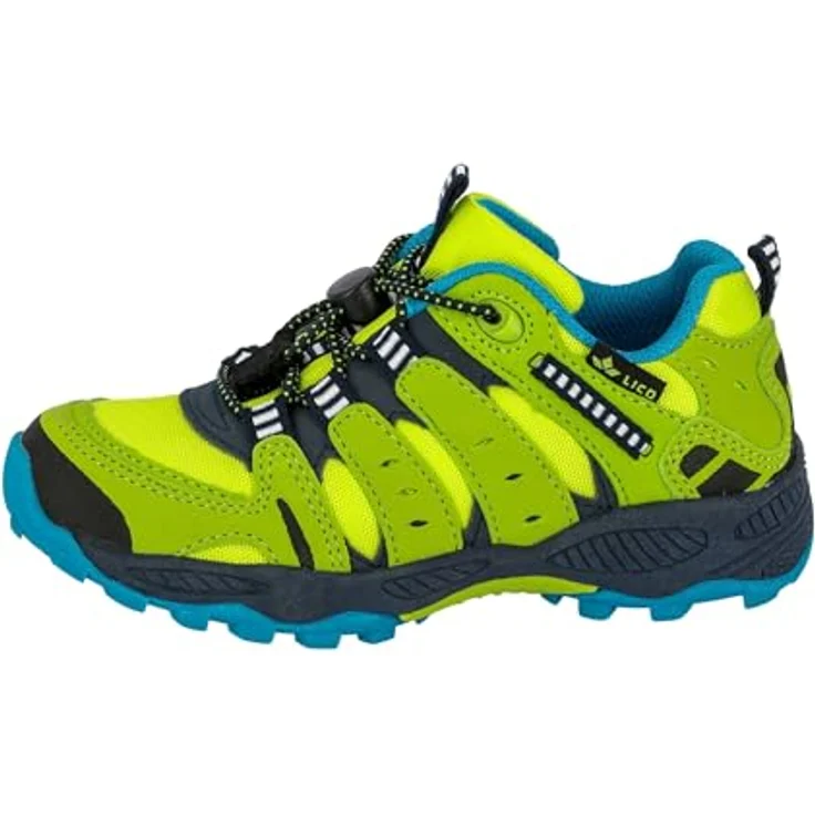 Lico Fremont Outdoorschuh, Wanderschuhe aus Nylon mit Wechselfußbett und Gummilaufsohle, schwarz – Bild 2