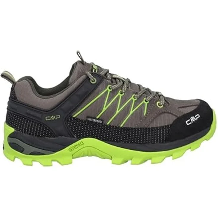 CMP RIGEL LOW TREKKING SHOES WP, wasserdichter Wanderschuh mit EVA-Dämpfung und profilierten Gummisohlen – Bild 2