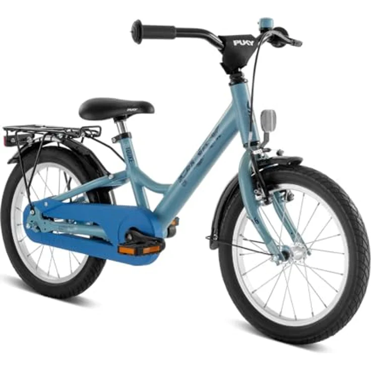 Puky YOUKE 16 Alu, Kinderfahrrad mit kindgerechter Geometrie, Gepäckträger, Glocke und Sicherheitslenkergriffen – Bild 2