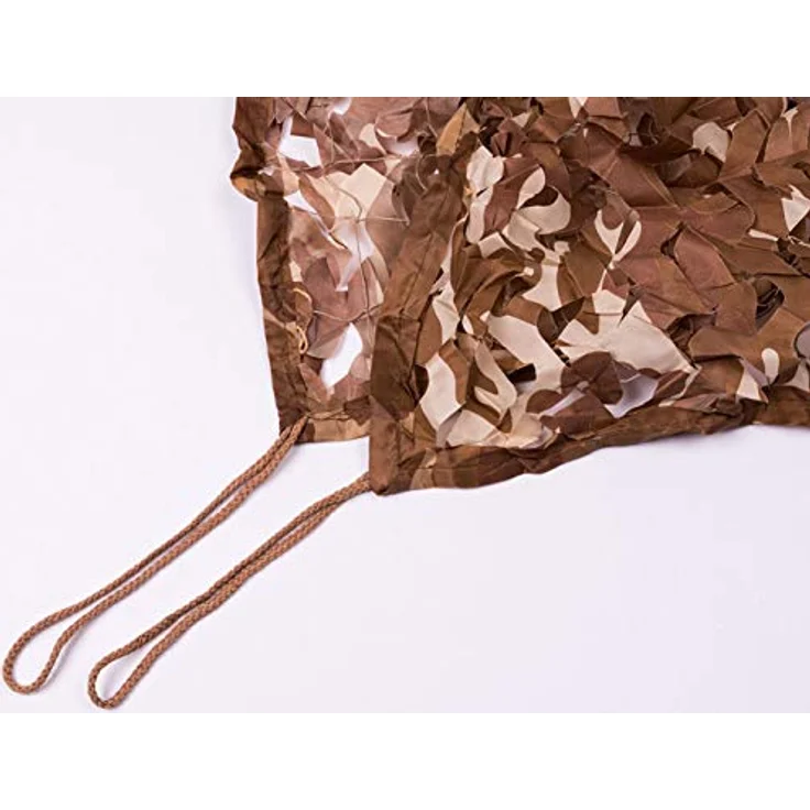 NINAT Tarnnetz Camouflage Netz 2Mx3M, 3D-Tarnung für Wald- und Wüstenlandschaften, leichtes 150D-Polyester, vielseitig einsetzbar für Jagd und Camping – Bild 5