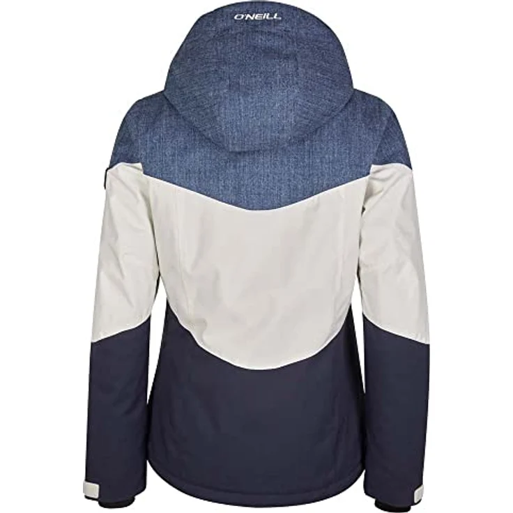 O'Neill Coral Damen Skijacke, wasserdicht, atmungsaktiv, Magma Wärmeisolierung, recyceltes Polyester, Blau, Größe L – Bild 4