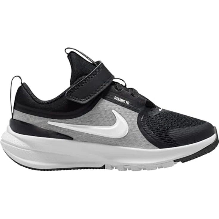 Nike Star Runner 5, Laufschuhe für Kinder mit federnder Dämpfung und atmungsaktivem Mesh-Obermaterial, schwarz – Bild 6