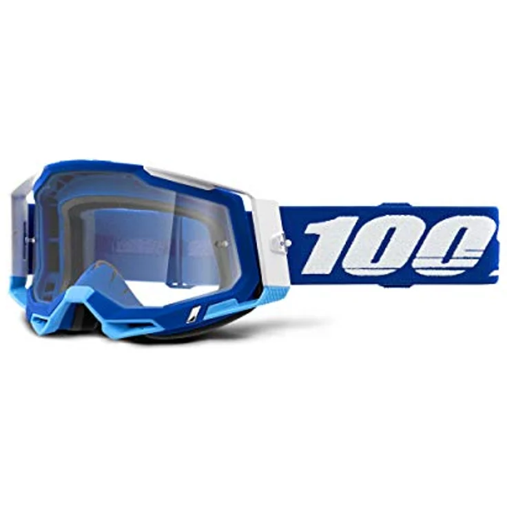 100%, Racecraft 2 Skibrille, Antifog-Beschichtung, blau – Bild 1