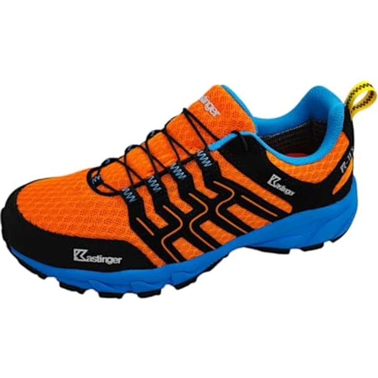 Kastinger Wanderschuhe, Kunstleder/Mesh, Größe 37 EU, Blau, Schnürer mit Gummi-Laufsohle – Bild 3