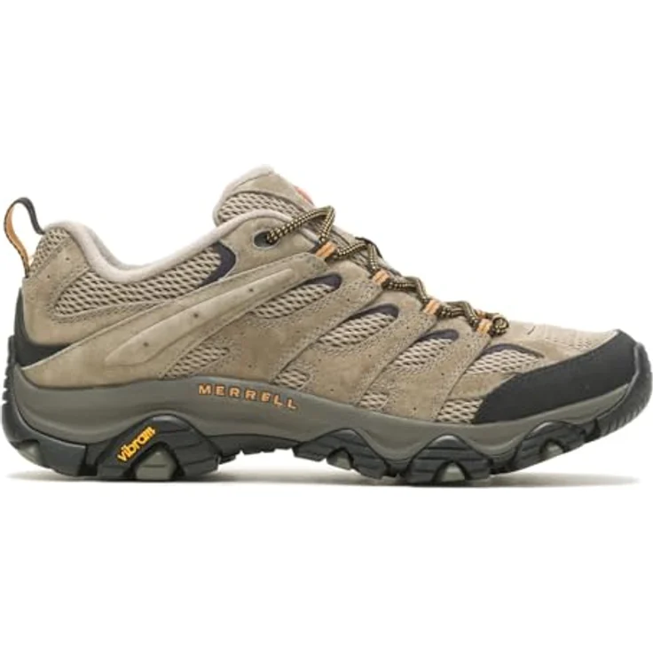 Merrell MOAB 3 Wanderschuh, Herren-Wanderschuhe mit atmungsaktivem Obermaterial und profilierter Gummi-Sohle für sicheren Halt – Bild 2