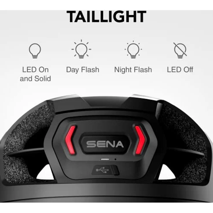Sena M1 Smart Mtb-helm Schwarz M Schwarz M, Bluetooth Intercom, HD-Qualität, Freisprecherlebnis – Bild 4