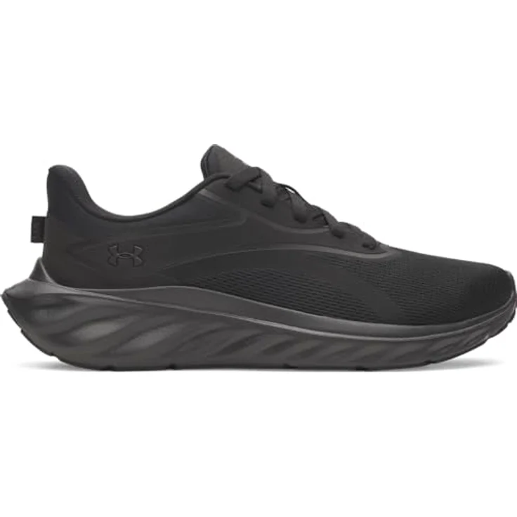 Under Armour UA Ascend Laufschuhe, Herren Modell mit Charged Dämpfungssystem, Schwarz, Schuhgröße 47 EU – Bild 6