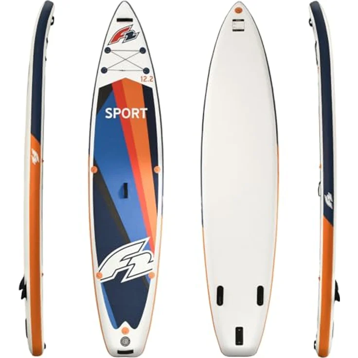 F2 Sport Touring SUP Board Only 12'2, Touring-Board für lange Strecken, Multicolor, 344l Volumen, 170kg max. Benutzergewicht – Bild 1