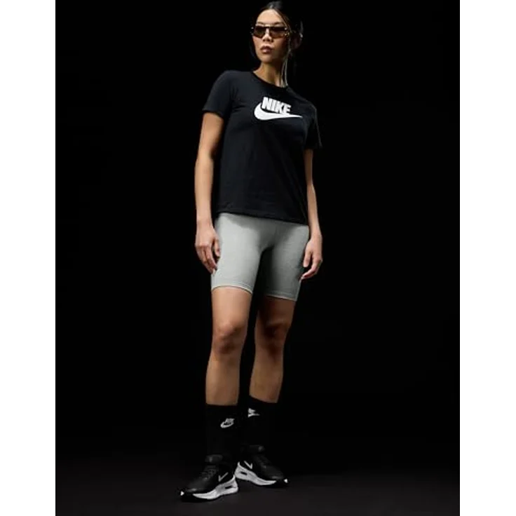 Nike Damen Air Max Nuaxis, Laufschuhe mit sichtbarer Air Max-Dämpfung, flexibles Textil-Obermaterial, schwarz – Bild 3