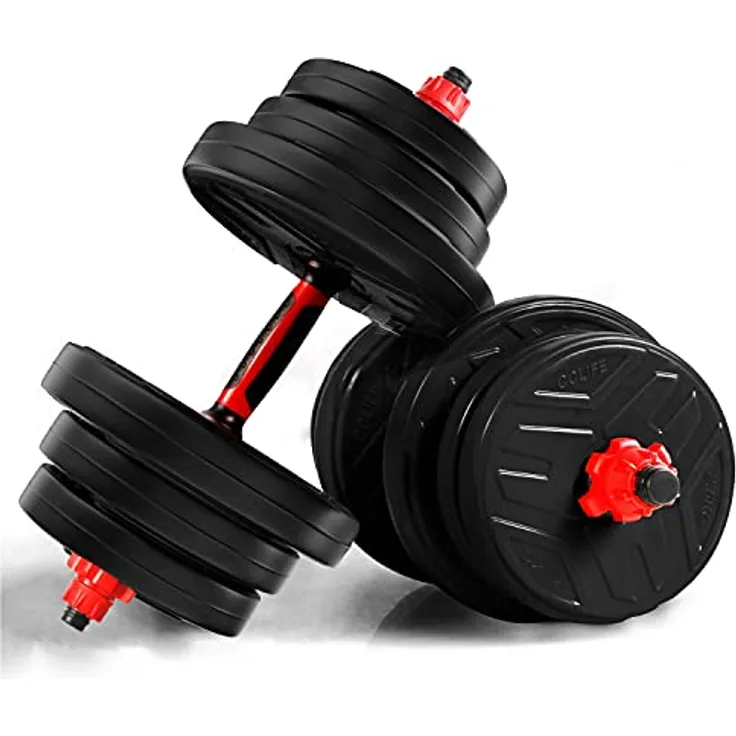 CCLIFE Hanteln Set 2er Kurzhanteln 20 30 40kg Hantelset professionell Dumbbell ohne Verbindungsstahlrohr Gewichten-ZERRO