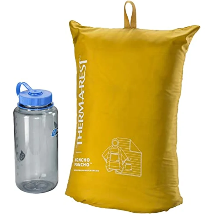 Therm-a-Rest Honcho Poncho, Wasserabweisender Schlafsack (200 cm) mit eraLoft Isolierung und Beuteltasche – Bild 5