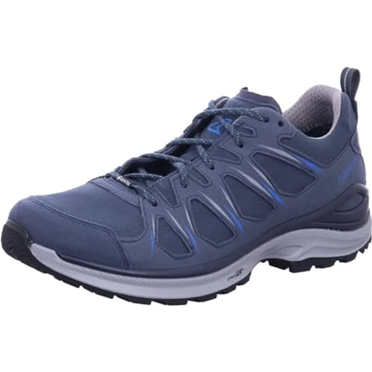LOWA INNOX EVO II GTX Lo, Multifunktions-Wanderschuhe für Herren, GORE-TEX-Membran, dunkelpetrol/grau, UK 14 – Bild 1