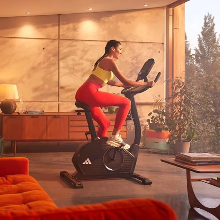 adidas Performance Ergometer C-24c, mit Tablet-Halterung, LED-Display, Bluetooth und App-Funktion, schwarz - Preisvergleich – Bild 4