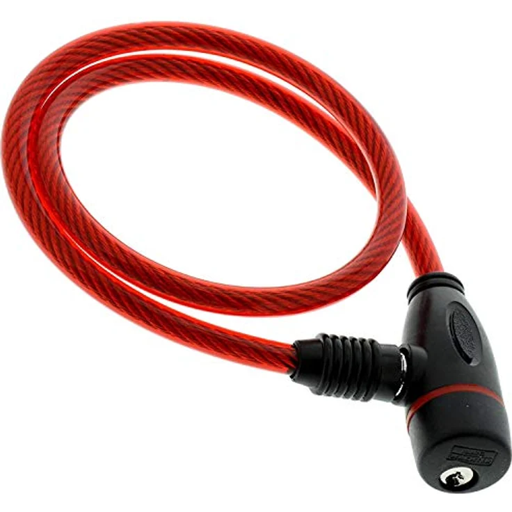 BURG-WÄCHTER Fahrradschloss 260, Spiralschloss mit Diebstahlsicherung, 60 cm lang, Ø 8 mm, farbig sortiert (zufällige Farbwahl) – Bild 2