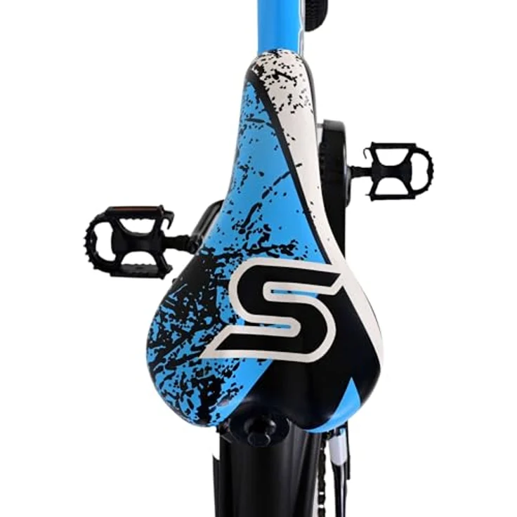 Volare Kinderfahrrad 20 Zoll Sportivo Blau 22111, 1 Gang, Seitenständer, Schutzbleche, Trinkflasche, Klingel – Bild 4