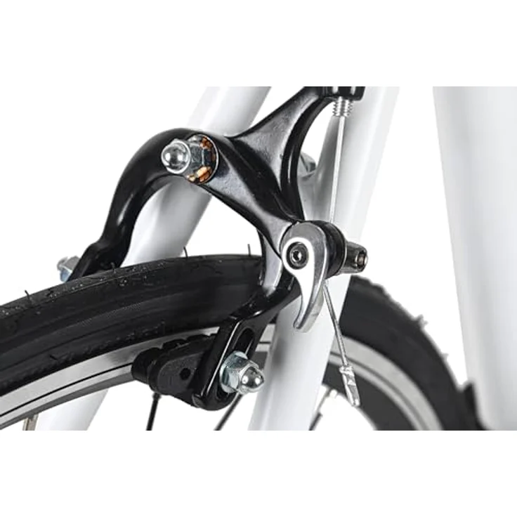 Adore 28'' Rennrad Racer Alu Weiß, 14 Gänge, Aluminium-Rahmen, 56 cm – Bild 5