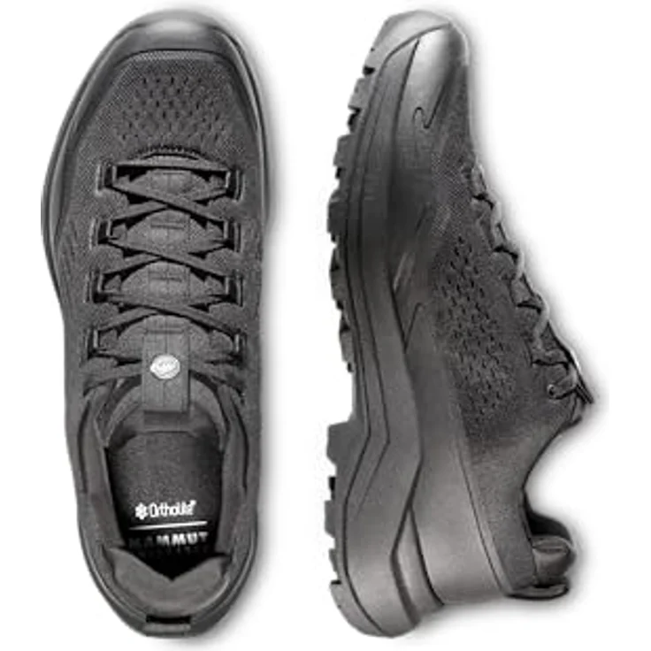 Mammut Sertig III Low Men - Leichter Tageswanderschuh mit atmungsaktivem Mesh-Obermaterial, Farbe: schwarz, Größe: 11 UK / 46 – Bild 6