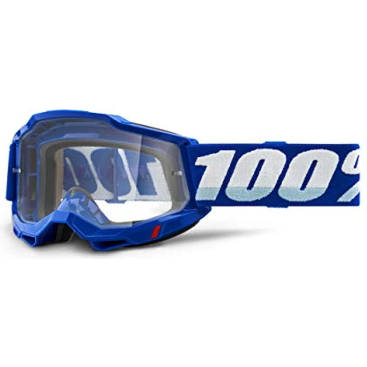 100% Accuri 2, Skibrille mit Antifog-Technologie und blauen Rahmen, für optimale Sichtverhältnisse – Bild 2