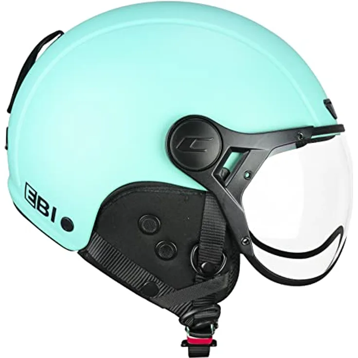 CGM Ebi Mono, Velohelm, 55 - 56 cm, leicht, mit integrierter Belüftung und reflektierenden Elementen