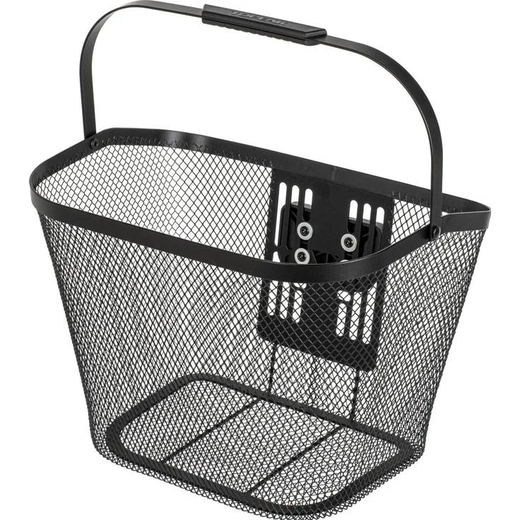 Topeak Urban Basket Front, Velokorb mit 15 l Volumen, QuickClick®-System, universelle Halterung für Fahrräder und E-Bikes