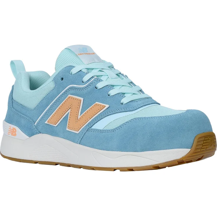 New Balance Elite Lite Womans Halbschuh S1, blau, Gr. 39,5 - Sicherheitsschuhe für Damen mit EN ISO 20345 Norm