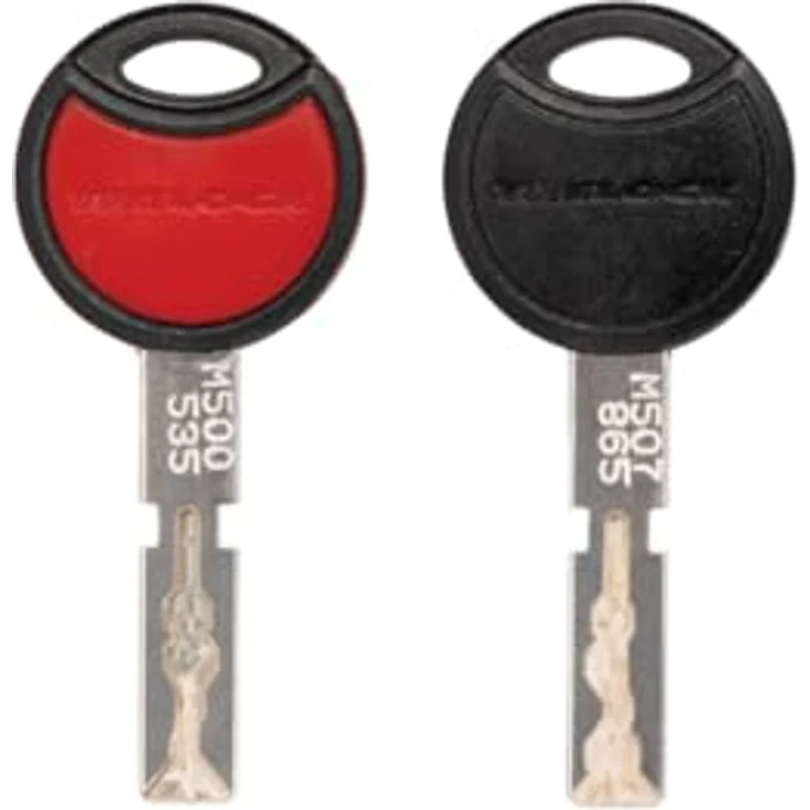 Trelock RS 453 Protect-O-Connect, Veloschloss mit Trelock Security Level 4, leichtes Design für Ballon- oder Standardreifen – Bild 3