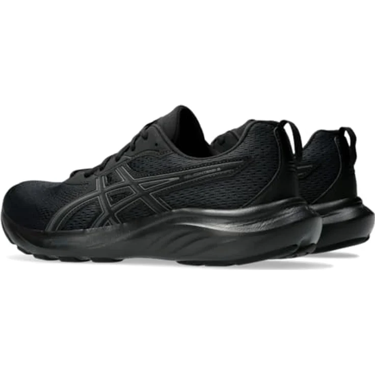 Asics Gel Contend 1011B881-003, Laufschuhe für Herren mit Gel™-Technologie und AmpliFoam™-Zwischensohle, schwarz, Größe 44.5 – Bild 3