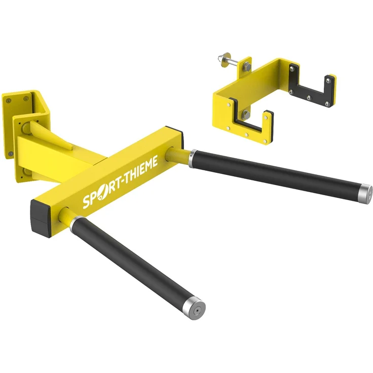 Sport-Thieme Dipstange "Pro 800/800", stabile Dip-Holme mit Gummi-Kunststoff-Schaumstoff-Griffen, individuell höhenverstellbar