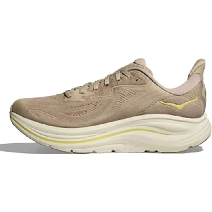Hoka Clifton 10, Neutrale Laufschuhe für Herren mit atmungsaktivem Mesh-Obermaterial und stabilisierender Fersenkappe, grau – Bild 3