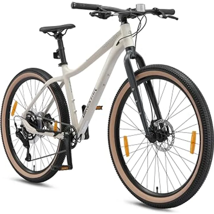BIKESTAR 27,5 Zoll Mountainbike, Aluminium Trekking/Crosstourer mit Shimano CUES 9-Gang und Scheibenbremsen, 17 Zoll Rahmen für Erwachsene ab 164 cm, 60 Tage testen
