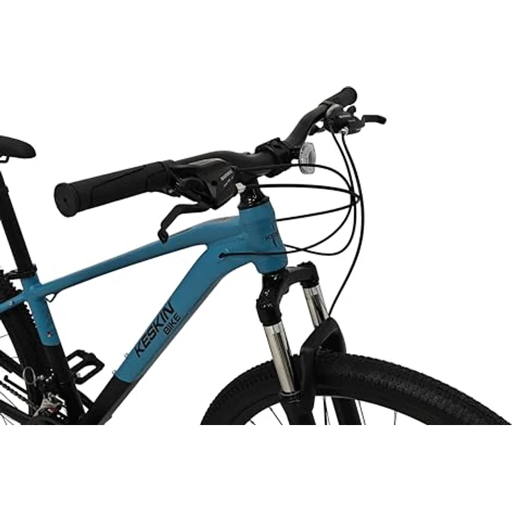 Keskin Bikes HT MTB1, 29" Hardtail-Mountainbike mit Aluminiumrahmen, SM21-Speed, mechanischen Scheibenbremsen, Blau Schwarz – Bild 4
