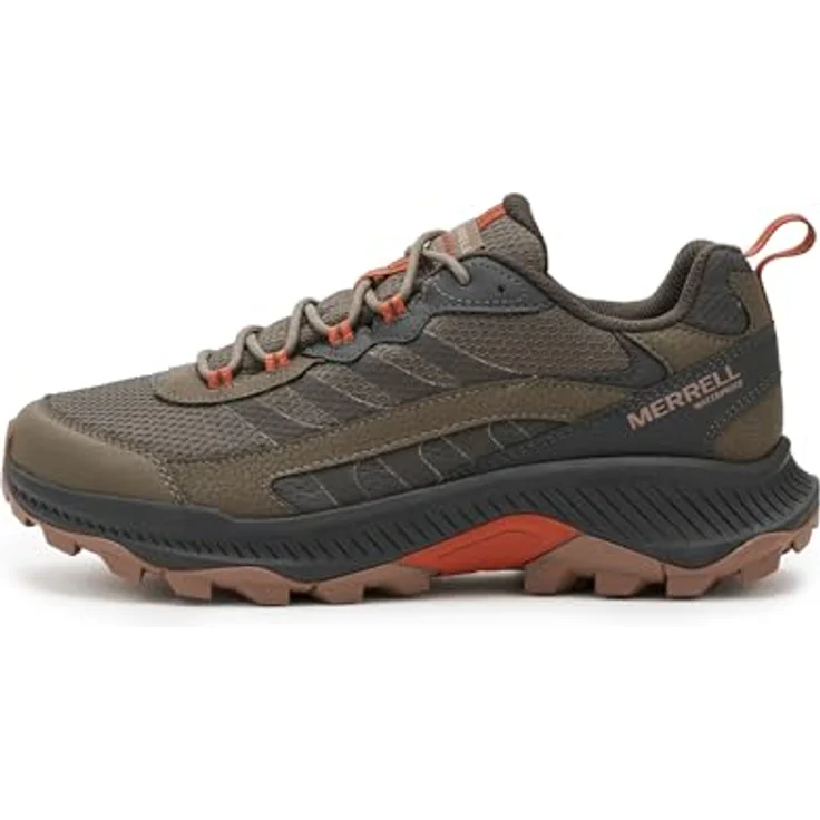Merrell Speed Strike 2 WP J037843, Wanderschuhe für Herren mit dickem Sohle und hochwertigem Obermaterial, grün – Bild 4