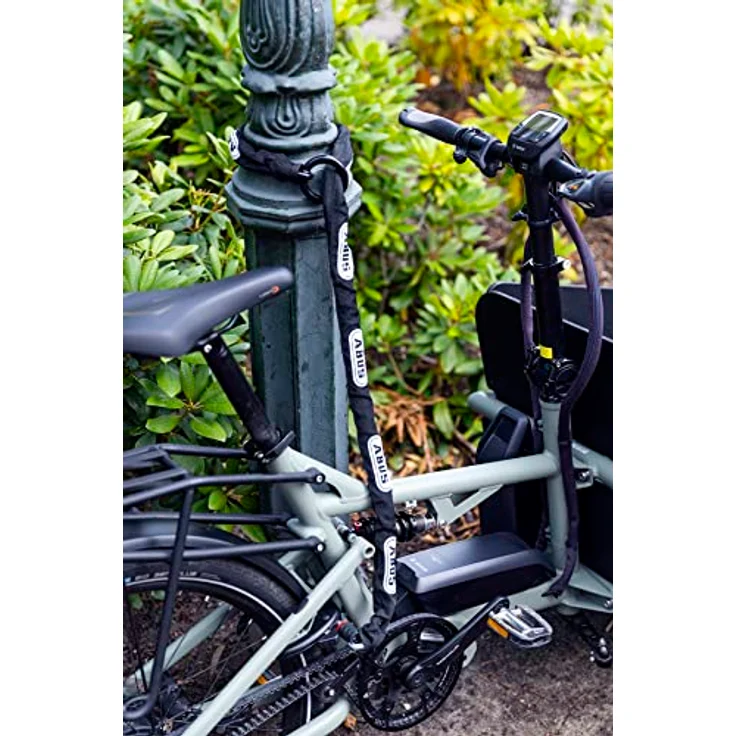 Abus Adaptor Chain 2.0, Rahmenschlosskette aus gehärtetem Stahl, zur doppelt absichern von Fahrrädern – Bild 3
