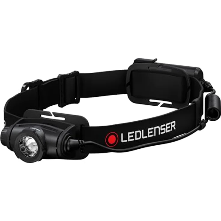 Ledlenser H5 Core, kompakte Stirnlampe mit 350 lm Lichtleistung, bis zu 20 Stunden Batterielaufzeit, hoher Staub- und Wasserschutz – Bild 1
