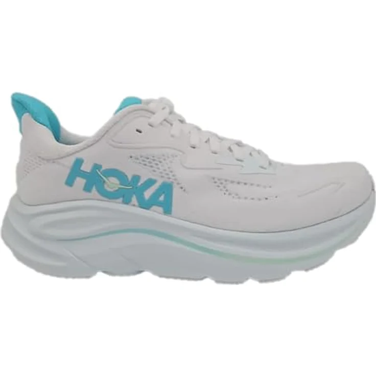 Hoka W Clifton 10, Damen Laufschuhe mit hoher Dämpfung, weiß, Größe 39 1/3 – Bild 3