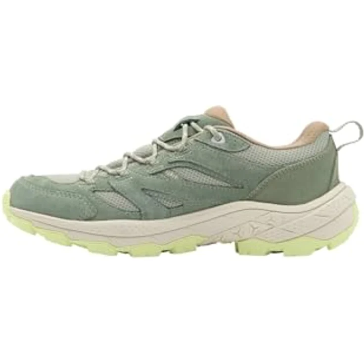 Jack Wolfskin Vojo Tour Texapore Low W, Damen Wanderschuhe mit wasserdichtem Wetterschutz, Grün – Bild 2