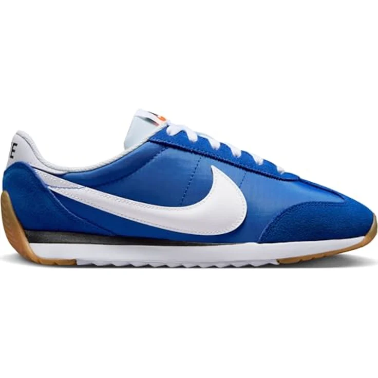 Nike Damen Sneaker Pacific, Laufschuhe mit flachem Profil und Mesh-Wildleder-Obermaterial, blau, Gr. 41 – Bild 6