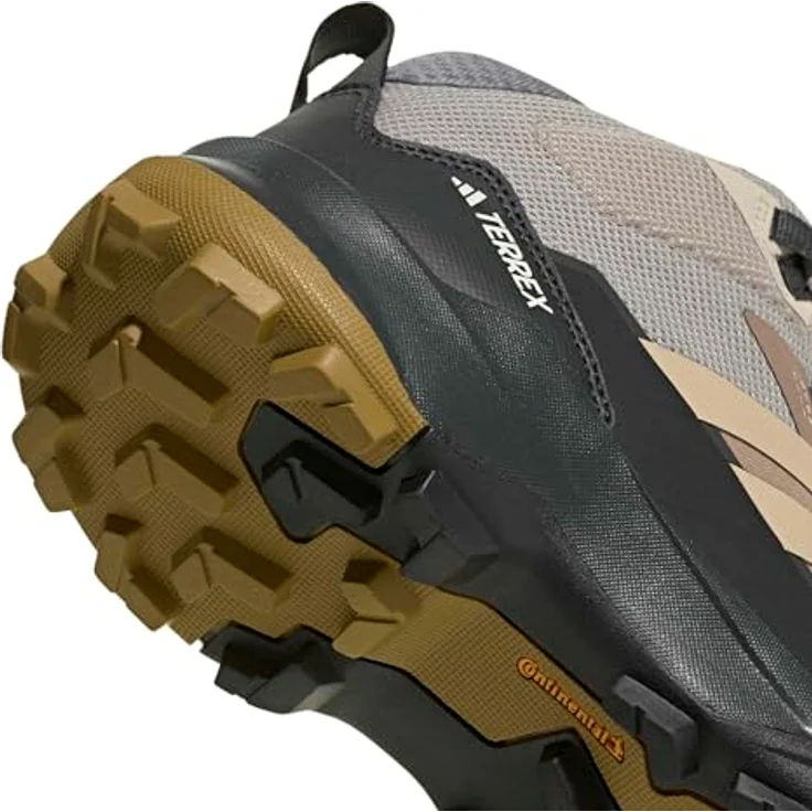 adidas TERREX TERREX SKYCHASER AX5 MID GORE-TEX Wanderschuh, Größe 44 EU, Core Black / Sand Green / Chalky Brown – Bild 4