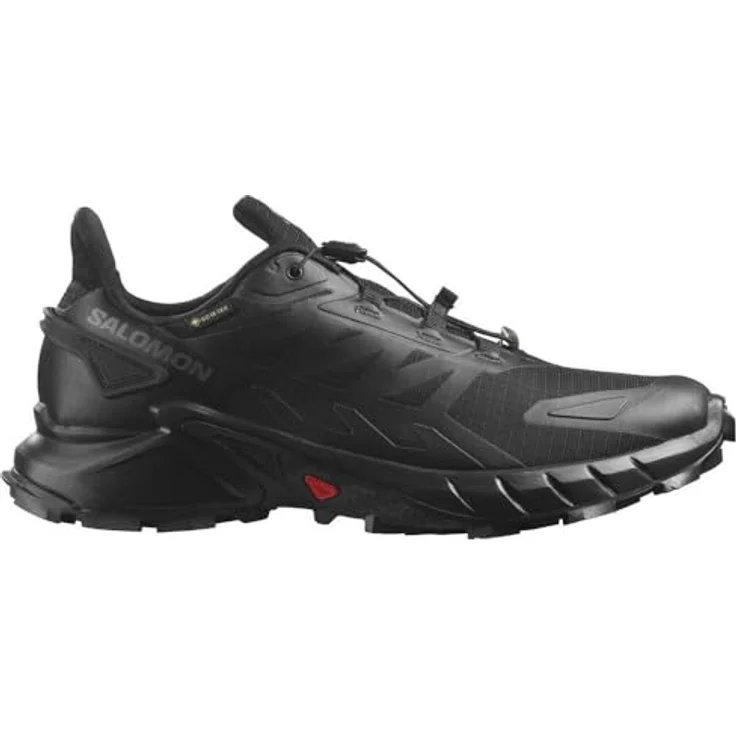 Salomon SUPERCROSS 4 Gore-Tex Herren Outdoorschuhe, wasserdicht und atmungsaktiv, Schwarz, Größe 8 UK – Bild 4