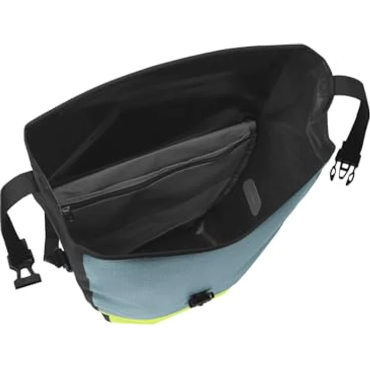 VAUDE Fahrradtasche Aqua Back Color Single (Rec), 24 L, wasserdicht, Grün/Blau, einfache Befestigung – Made in Germany – Bild 3
