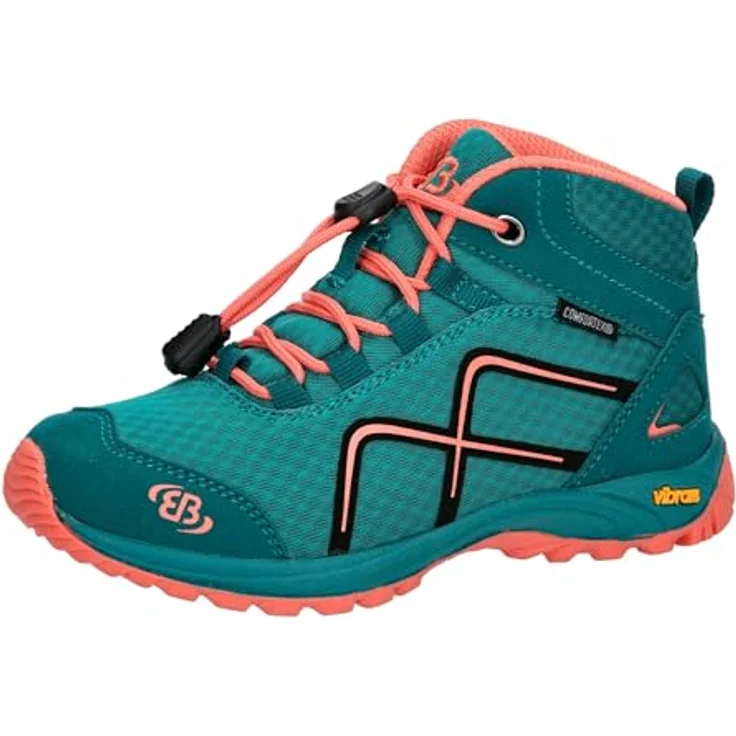 BRÜTTING Guide High, Outdoorstiefel mit Synthetik-Besätzen und Schnellschnürsystem, schwarz – Bild 1