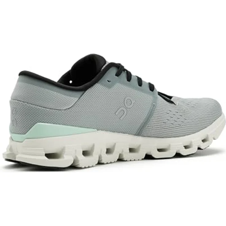 ON Cloud X 4 Herren Laufschuhe, atmungsaktiv mit Helion™-Superfoam, grau, EU 44,5 – Bild 3