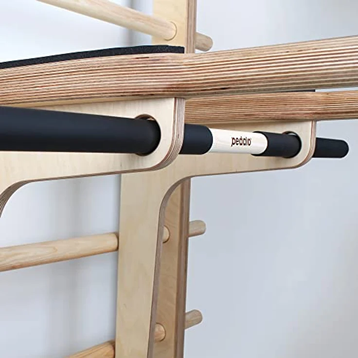 pedalo Dip-Bügel für Sprossenwand I Dips I Liegestütze I Klimmzüge I Halteübungen I Armkrafttraining – Bild 4