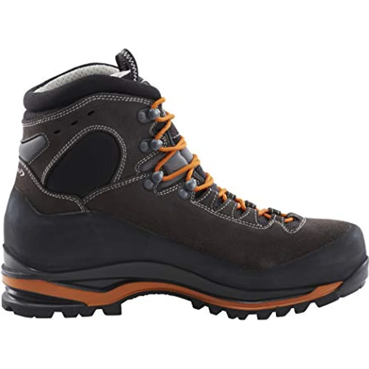 AKU Super Alp GTX, Wanderschuh mit GORE-TEX® Futter, Vibram® Sohle, anthrazit/orange, UK 10,5 - EU 45 – Bild 7
