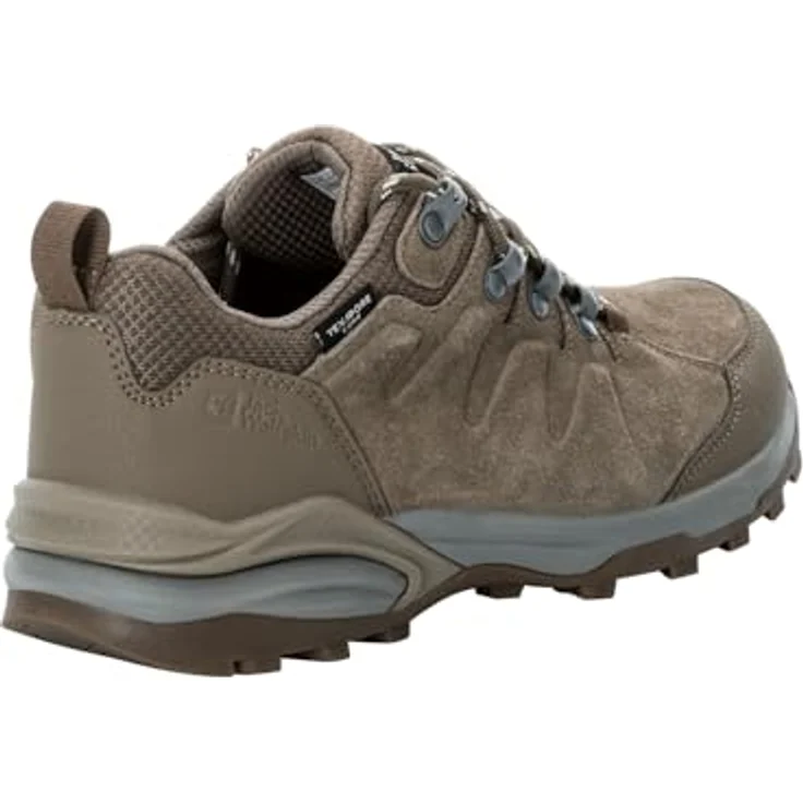 Jack Wolfskin REFUGIO TEXAPORE LOW W, Damen Hikingschuh aus Veloursleder und TEXAPORE CORE, hohe Dämpfung und Komfort – Bild 5