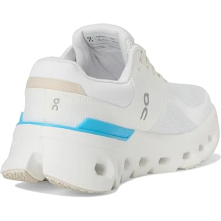 On Cloudrunner 2, Laufschuhe mit Gummisohle, gepolstertem Kragen und herausnehmbarer Innensohle, Weiß/Horizon, Größe 38.0 – Bild 5