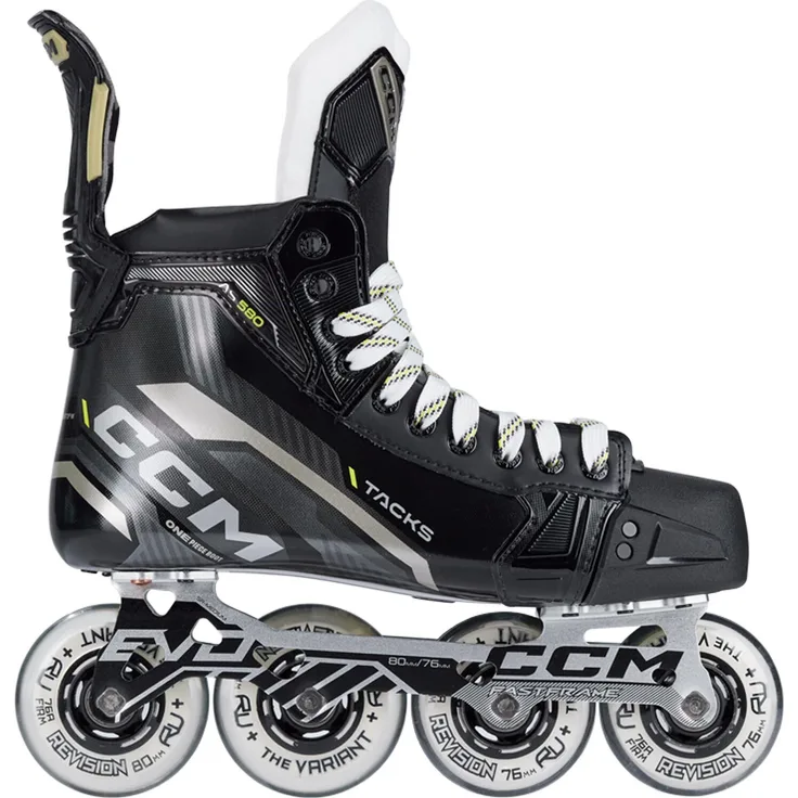 CCM AS580 Intermediate Inliner, Rollschuhe für Erwachsene, Größe 6,5 (EU 41) mit Griffband