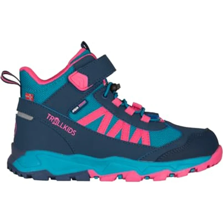 TROLLKIDS KIDS TRONFJELL HIKER MID, wasserdichter Wanderschuh mit hoher Dämpfung und rutschfester Gummi-Sohle – Bild 9